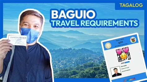 baguio travel requirements